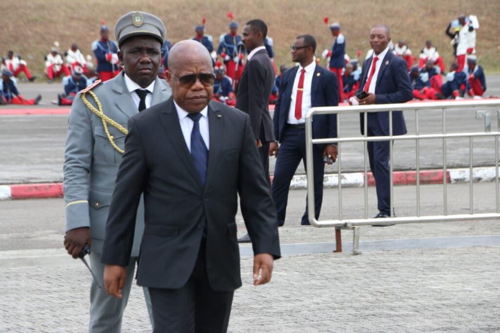 El Presidente del CNDES participa en la conmemoración del quinto aniversario de la tragedia de Nkuantoma